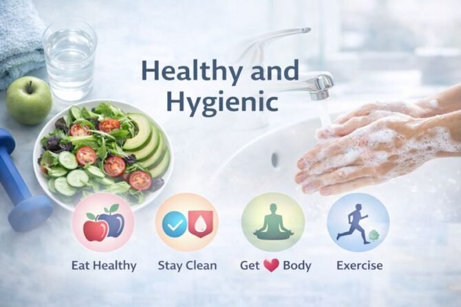 healthy and hygienic