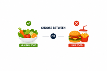 healthy food vs junk food