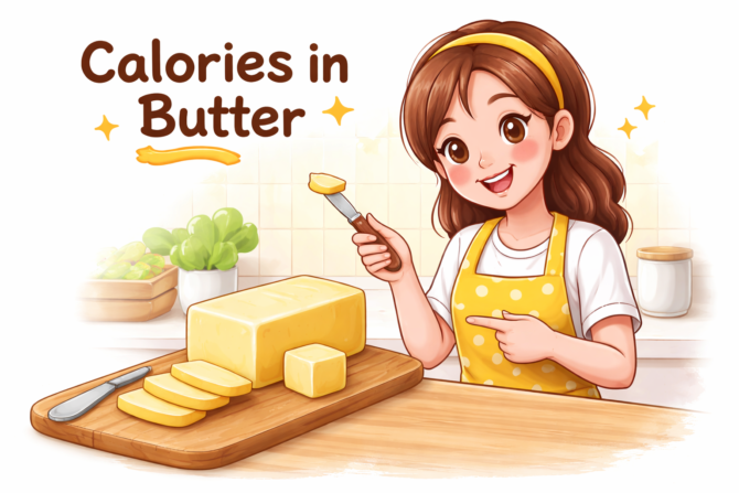 calories in butter