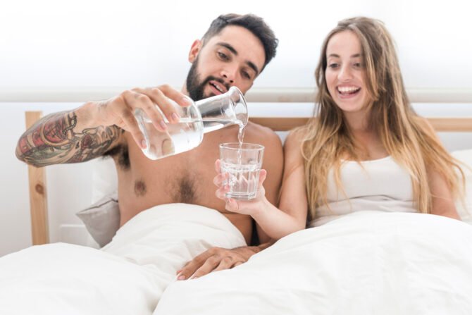 Hot water causes erectile dysfunction