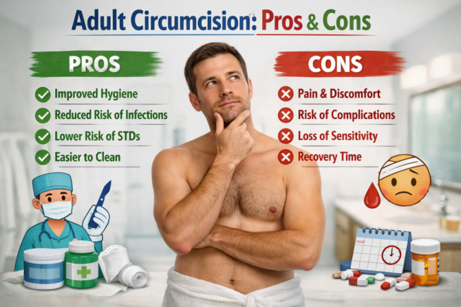 adult circumcision pros cons