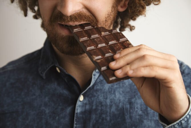 dark chocolate for men