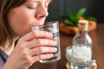 gargle salt water sore throat