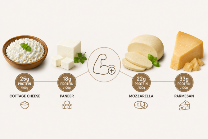 high protein cheese