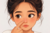 pimples on nose tip