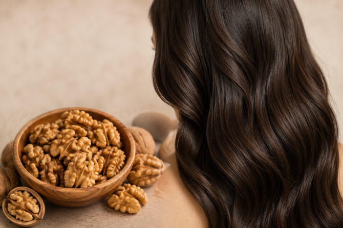 walnuts benefits for hair