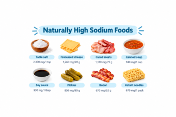 naturally high sodium foods