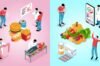 difference between healthy food and junk food