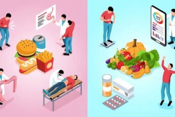 difference between healthy food and junk food