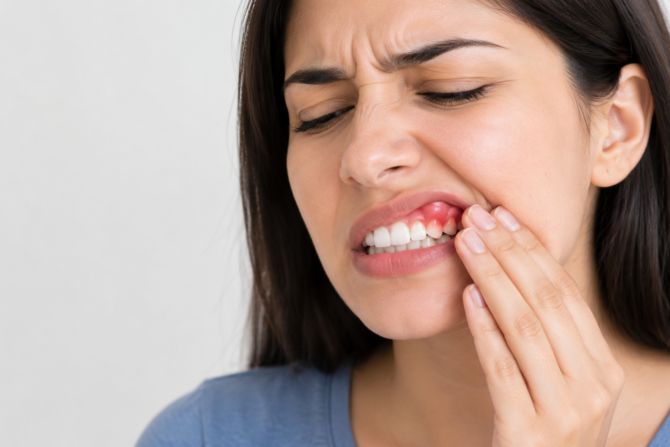 home remedy for swollen gum pain