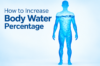 how to increase body water percentage