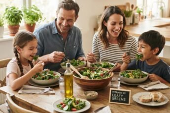 leafy greens vitamin k
